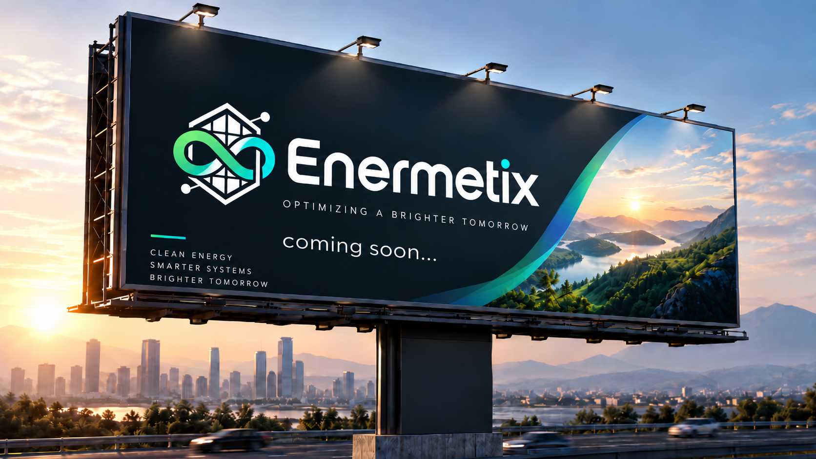 Enermetix – Optimizing a brighter tomorrow. Coming soon.